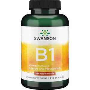 SWANSON VITAMIN B-1 100MG 250 CAPSULES